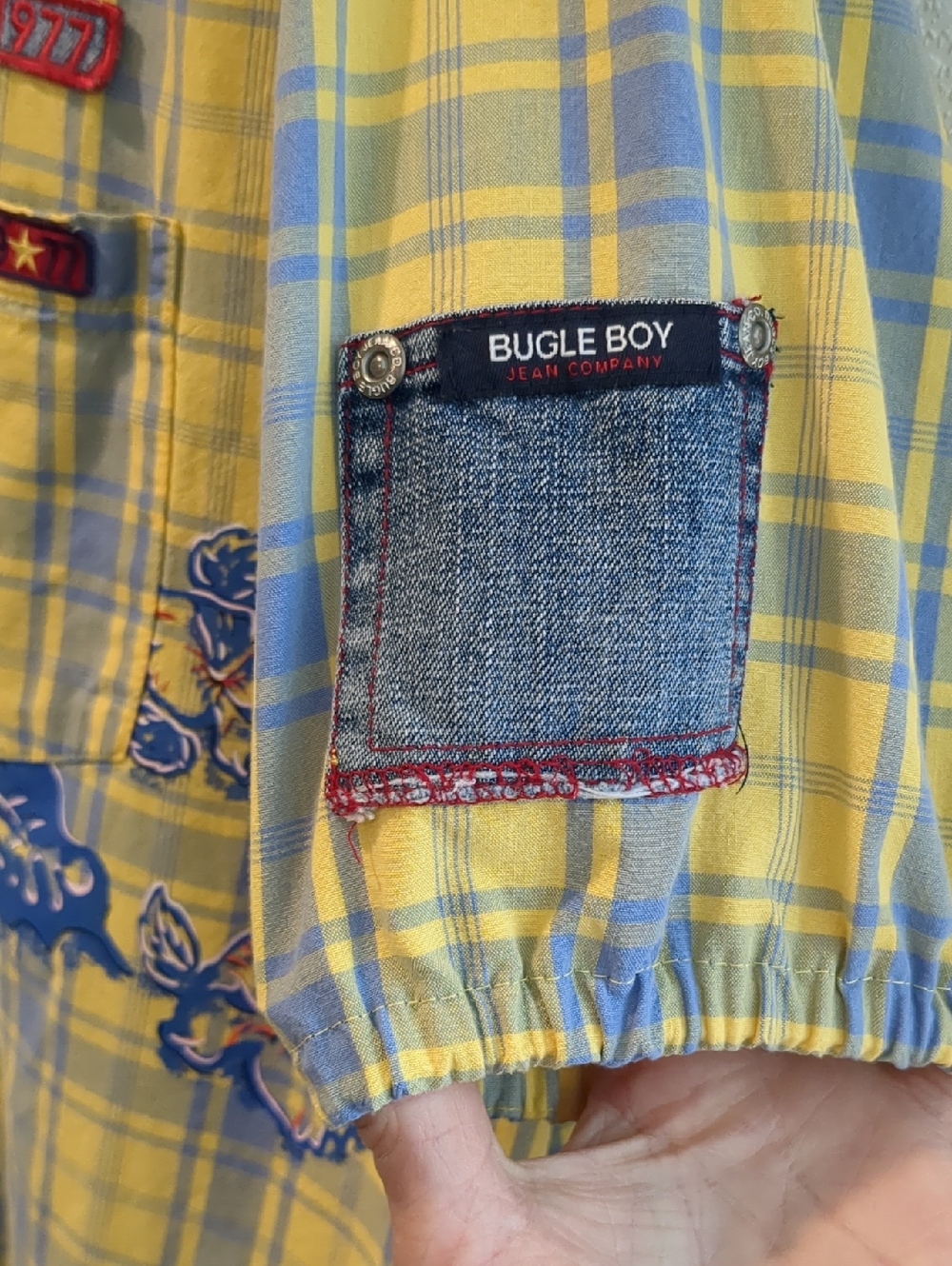 Vintage Viral Reworked Ruffled Collar Bugle Boy - Picture 6 of 8